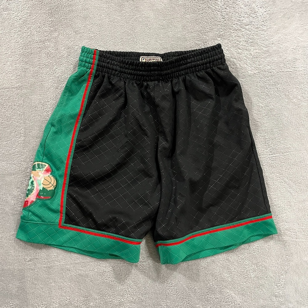 Sonics Seattle Shorts Large Mitchell & Ness Hardwood Classics‎ NBA SuperSonics